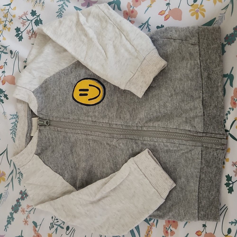 First Impressions Smiley Full Zip Jacket size 18months